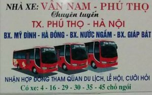 Dịch vụ vận tải, xe khách