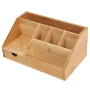 Hộp đựng bút để bàn bambamboo