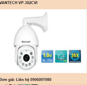 Camera HDCVI SpeedDome hồng ngoại VANTECH VP-302CVI