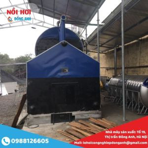 Nồi Hơi Đốt Than Củi 5 Tấn - 0988 126 605