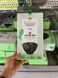Mì cải bó xôi