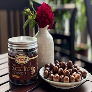 Hạt Sacha Inchi Rang Giòn Phủ Socola