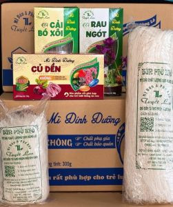 Mì dinh dưỡng vị rau ngót Tuyết Lan
