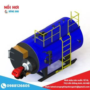 Nồi Hơi Đốt Dầu 2 Tấn, Lò Hơi Đốt Dầu -0988126605